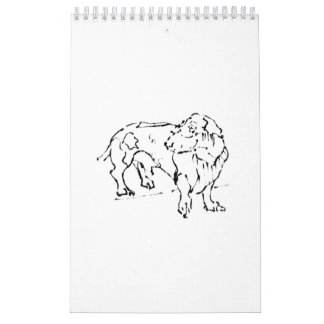Süßer Dachshund Wursthund – 2027 Kalender