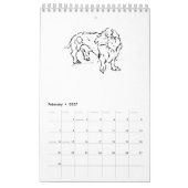Süßer Dachshund Wursthund – 2027 Kalender (Feb 2027)
