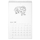 Süßer Dachshund Wursthund – 2027 Kalender (Jan 2027)