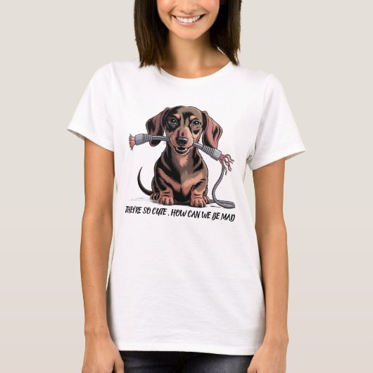 SÜSSER DACKEL T-Shirt (Vorderseite)