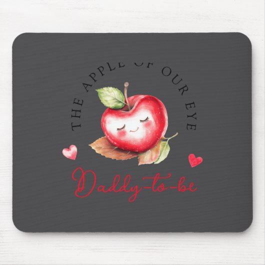 Süßer Daddy-To-Be-Babyshore _1 Mousepad (Vorne)