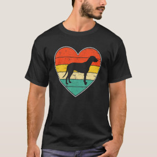 Süßer Dalmatiner-Hundefan Valentinstag Lustiger Hu T-Shirt