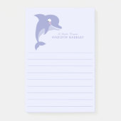 Süßer Delfin für Kinder Post-it Klebezettel (Vorderseite)