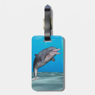 Süßer Delfin Gepäckanhänger