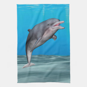 Süßer Delfin Handtuch