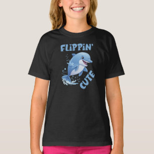 Süßer Delfin Kinder T-Shirt