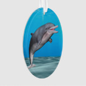 Süßer Delfin Ornament (Vorderseite)