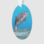 Süßer Delfin Ornament (Vorderseite)
