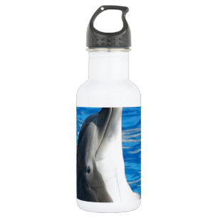 Süßer Delfin Strand Frieden Liebe Party Schicksal Edelstahlflasche