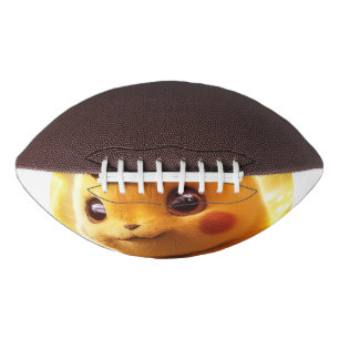 Süßer Detektiv Pikachu benutzerdefiniertes Pickleb Football