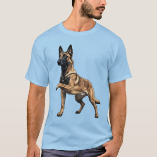 Süßer Deutscher Schäferhund Deutscher Schäferhund T-Shirt