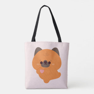 Süßer deutscher Schäferhund-Welpe voller Liebe Tasche