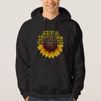Süßer Dialysetechniker für Männer Frauen Hemodialy Hoodie