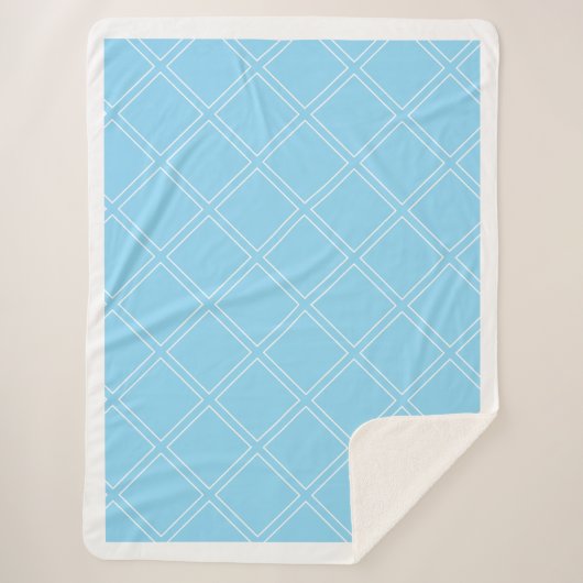 SÜßER DIAMANT, Fleece Sherpadecke (Vorderseite)