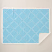 SÜßER DIAMANT, Fleece Sherpadecke (Vorderseite (Horizontal))