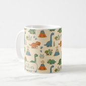 Süßer Dino Kaffeetasse (Vorderseite Links)