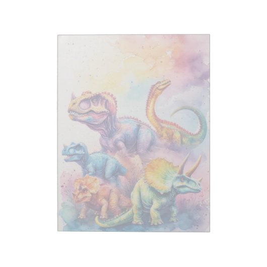Süßer Dino Notizblock (Rotiert)