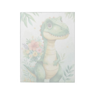 Süßer Dino-Notizblock Notizblock