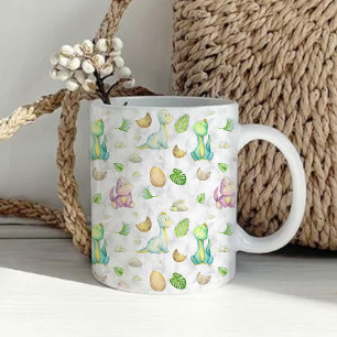 Süßer Dinosaurier-Baby Kaffeetasse