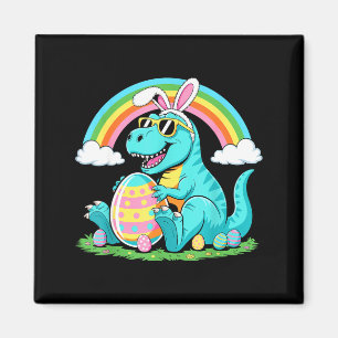 Süßer Dinosaurier Bunny Ei Glücklicher Ostrawr T R Magnet