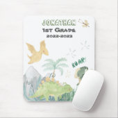 Süßer Dinosaurier Mousepad (Mit Mouse)