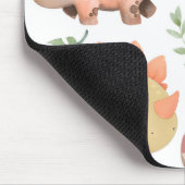 Süßer Dinosaurier  Mousepad (Ecke)