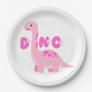 Süßer Dinosaurier 🦕 Pappteller