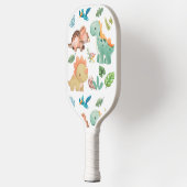 Süßer Dinosaurier Pickleball Schläger (Links)