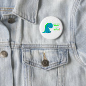 Süßer Dinosaurier RAWR Button (Beispiel)