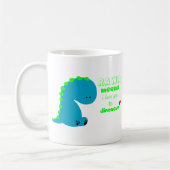 Süßer Dinosaurier RAWR Kaffeetasse (Links)