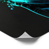 Süßer Dog With Sungasse Poster (Ecke)