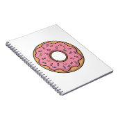 Süßer Donut | Kinder Notizblock (Rechte Seite)