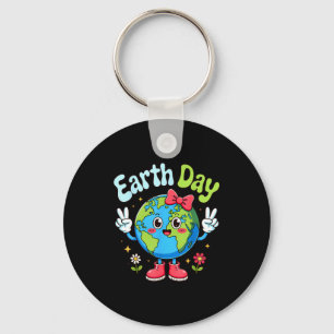 Süßer Earth Day 2026 Bogen Rette den Planeten für  Schlüsselanhänger