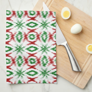 Süßer eigenartiger Cabincore-Minimalist-Weihnachts Geschirrtuch
