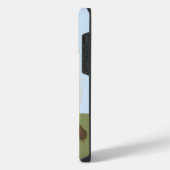 Süßer einsamer Fuchs iPhone Hülle (Linke Seite)