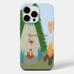 Süßer einsamer Fuchs iPhone 14 Pro Max Hülle