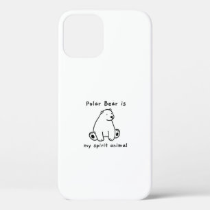 Süßer Eisbär ist mein Krafttier Bärenliebhaber Case-Mate iPhone Hülle