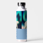 Süßer Eisbär und Nordlichter Trinkflasche (Links)