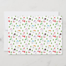 Süßer Eisbärkopf Weihnachten