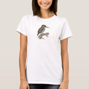 Süßer Eisvogel Vogel Vintage T-Shirt