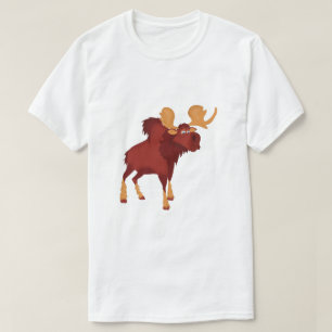 Süßer Elch T-Shirt