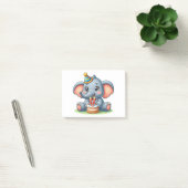Süßer Elefant 11. Geburtstag Post-it Klebezettel (Büro)