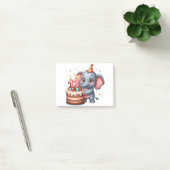 Süßer Elefant 12. Geburtstag Post-it Klebezettel (Büro)