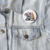 Süßer Elefant 5. Geburtstag Button (Beispiel)