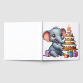 Süßer Elefant 5. Geburtstag Gästebuch (Voll)
