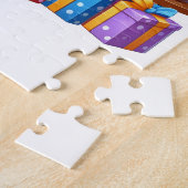 Süßer Elefant 5. Geburtstag Puzzle (Seite)