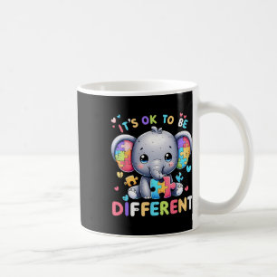 Süßer Elefant Autismus-Bewusstsein Es Ist Ok Ander Kaffeetasse
