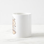 Süßer Elefant-Bohnen-Cafe-Mug-Charakter Kaffeetasse (Mittel)