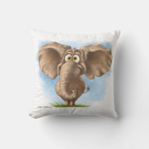Süßer Elefant Cartoon Kissen