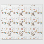 Süßer Elefant Geschenkpapier (Flach)